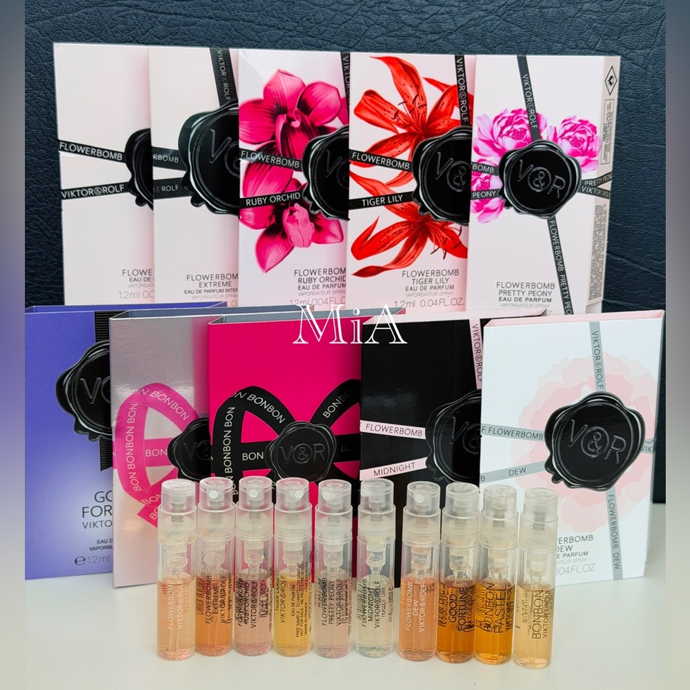 Viktor & Rolf FlowerBomb Perfume Collection Sample Size (10pcs) - Picture 4 of 4